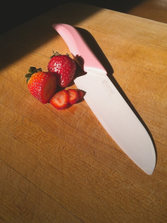 Pink Kyocera Chef Knife